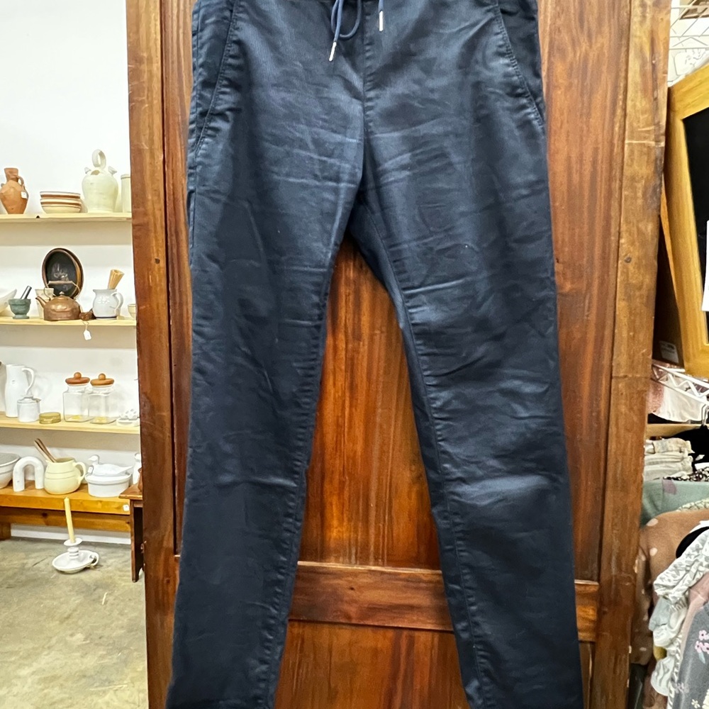 Bevy Flog Navy Striped Pant